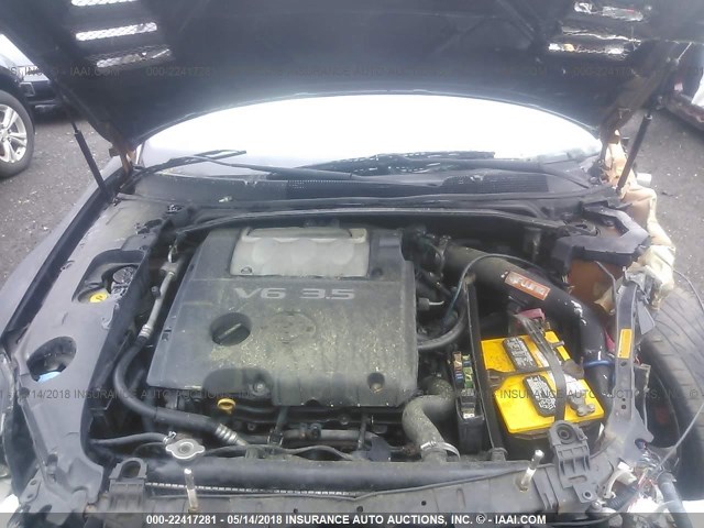 1N4BA41E84C812664 - 2004 NISSAN MAXIMA SE/SL ORANGE photo 10