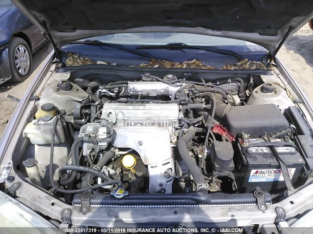 4T1BG28K31U783326 - 2001 TOYOTA CAMRY CE/LE/XLE 金色 照片 10