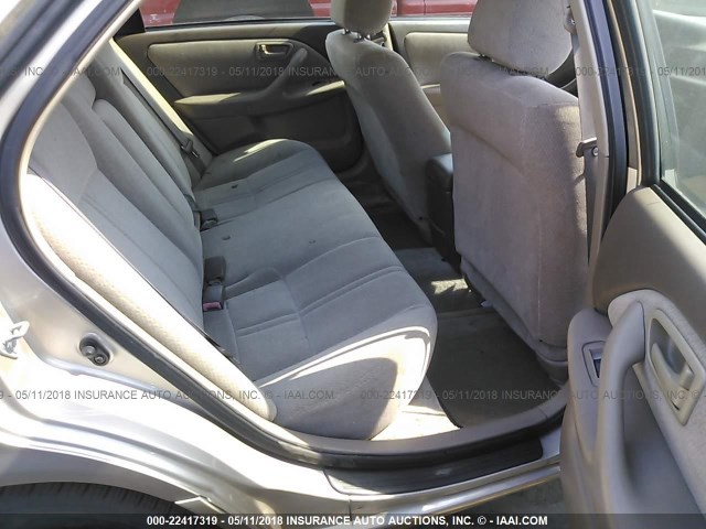 4T1BG28K31U783326 - 2001 TOYOTA CAMRY CE/LE/XLE 金色 照片 8