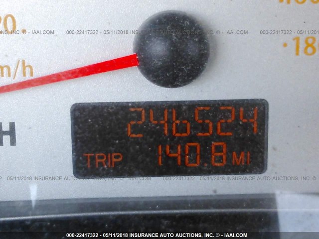 1G8AL52F23Z185673 - 2003 SATURN ION LEVEL 3 BLACK photo 7