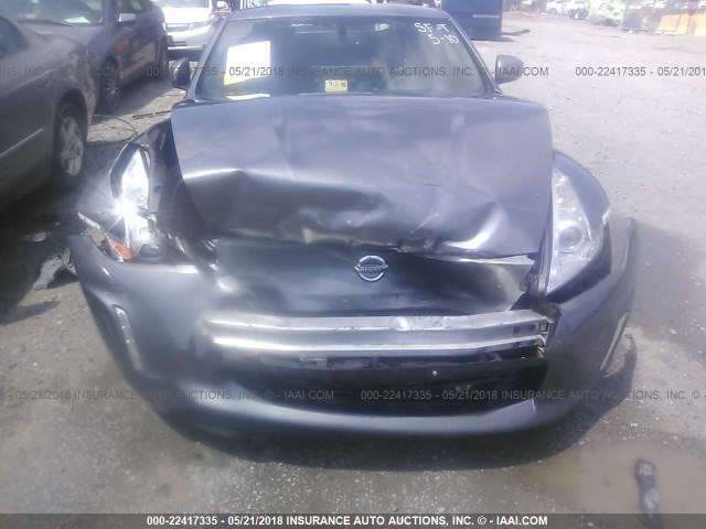 JN1AZ4EH7EM632254 - 2014 NISSAN 370Z TOURING/NISMO GRAY photo 6