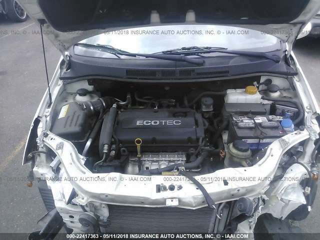 KL1TD66E19B649340 - 2009 CHEVROLET AVEO LS/LT 白色 照片 7