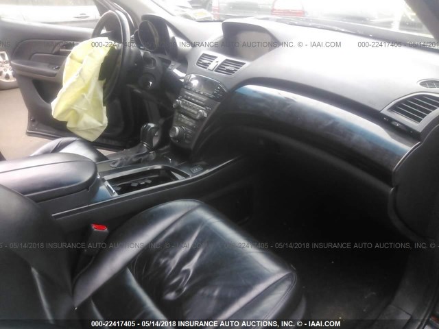 2HNYD28419H522519 - 2009 ACURA MDX TECHNOLOGY BLACK photo 5