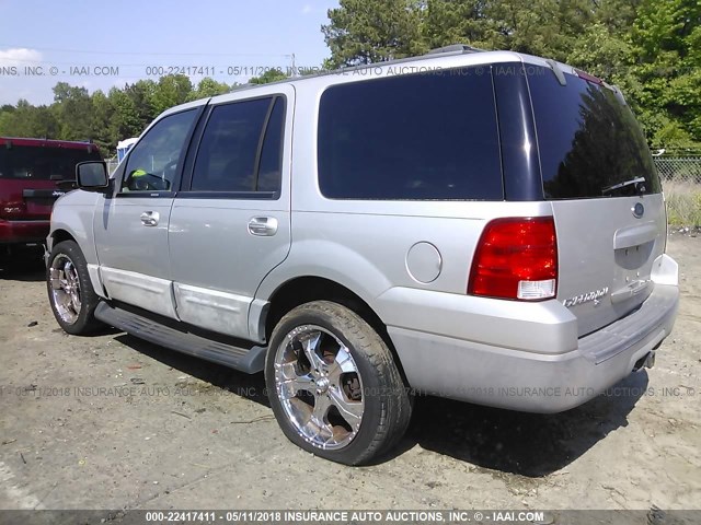 1FMPU16L64LA24507 - 2004 FORD EXPEDITION XLT GRAY photo 3