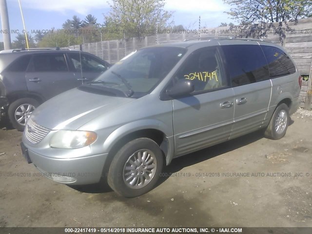 2C8GP64LX3R126327 - 2003 CHRYSLER TOWN & COUNTRY LIMITED GRAY photo 2