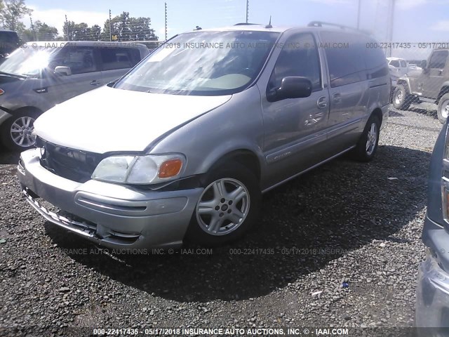 1GNDV33E65D118640 - 2005 CHEVROLET VENTURE LT GRAY photo 2