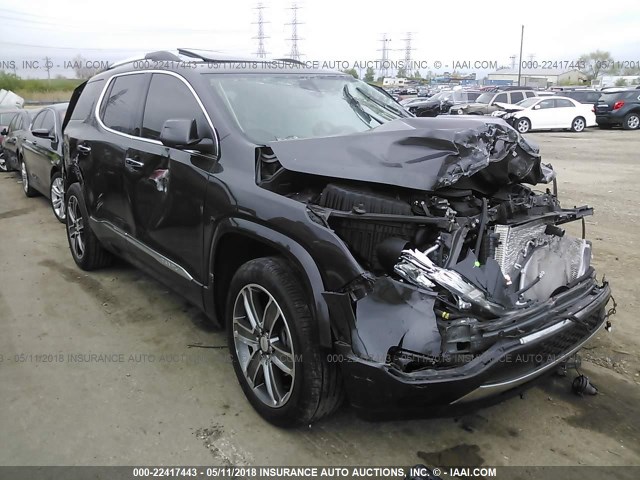 1GKKNXLS5HZ158667 - 2017 GMC ACADIA DENALI GRAY photo 1