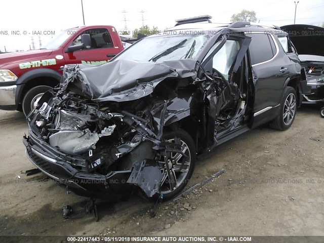 1GKKNXLS5HZ158667 - 2017 GMC ACADIA DENALI GRAY photo 2