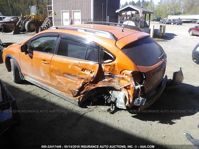 JF2GPAGC0D2888289 - 2013 SUBARU XV CROSSTREK 2.0 LIMITED ORANGE photo 6