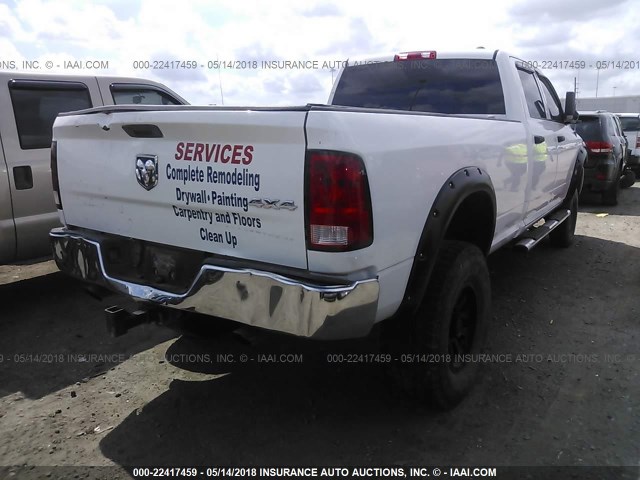 3C6TD5HT0CG168399 - 2012 DODGE RAM 2500 ST WHITE photo 4