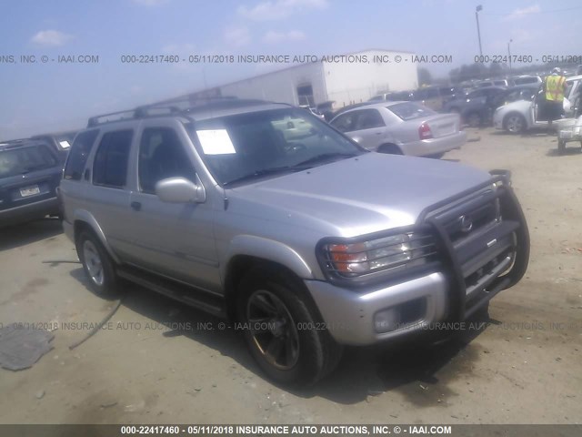 JN8DR09X42W659730 - 2002 NISSAN PATHFINDER LE/SE SILVER photo 1