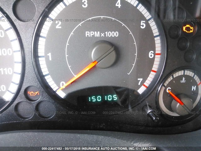 1J4GL38K75W512687 - 2005 JEEP LIBERTY RENEGADE SILVER photo 7