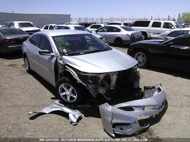 1G1ZB5ST5GF305676 - 2016 CHEVROLET MALIBU LS 银色 照片 1