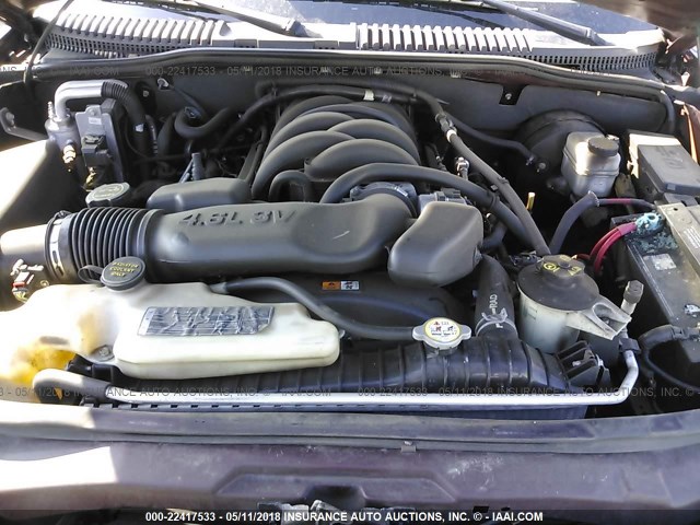 1FMEU65826UB36445 - 2006 FORD EXPLORER LIMITED Tünd qırmızı foto 10