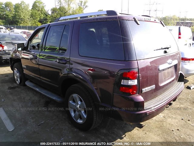 1FMEU65826UB36445 - 2006 FORD EXPLORER LIMITED Tünd qırmızı foto 3