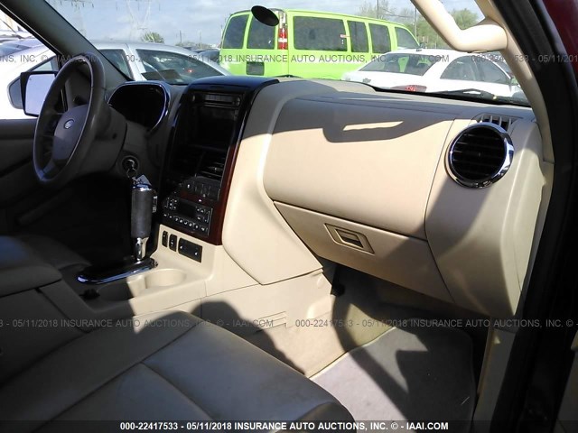 1FMEU65826UB36445 - 2006 FORD EXPLORER LIMITED Tünd qırmızı foto 5