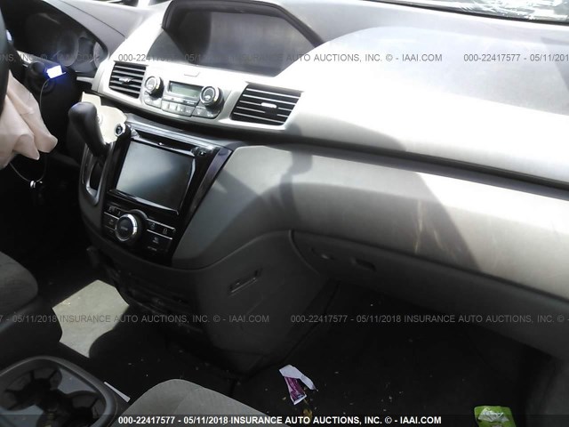 5FNRL5H31GB050282 - 2016 HONDA ODYSSEY SE GRAY photo 5