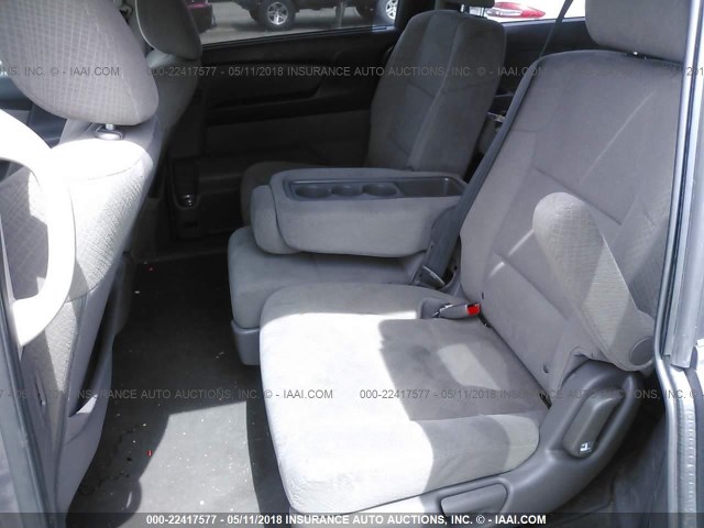 5FNRL5H31GB050282 - 2016 HONDA ODYSSEY SE GRAY photo 8