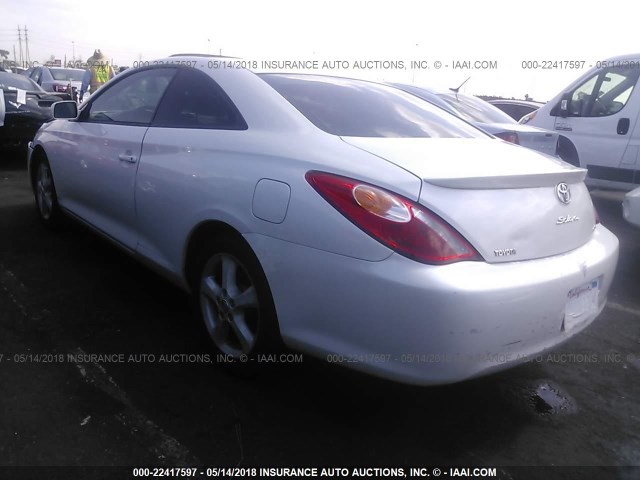 4T1CA38P94U022845 - 2004 TOYOTA CAMRY SOLARA SE/SLE WHITE photo 3