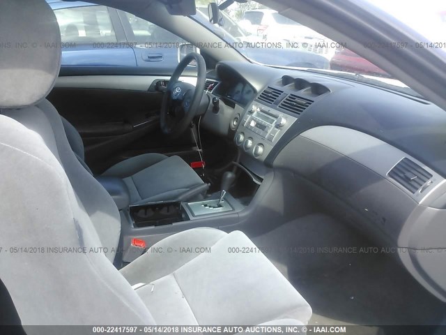 4T1CA38P94U022845 - 2004 TOYOTA CAMRY SOLARA SE/SLE თეთრი ფოტო 5