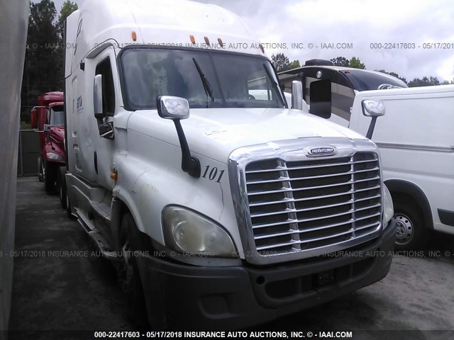 1FUJGLDR8DSBM2645 - 2013 FREIGHTLINER CASCADIA 125  WHITE photo 1