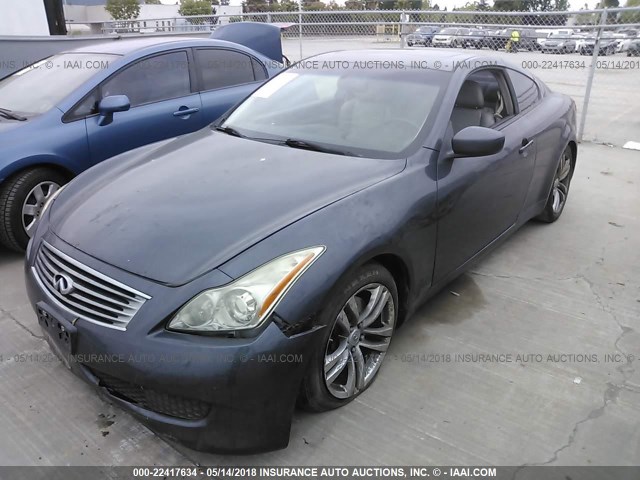 JNKCV64E38M126668 - 2008 INFINITI G37 JOURNEY/SPORT GRAY photo 2