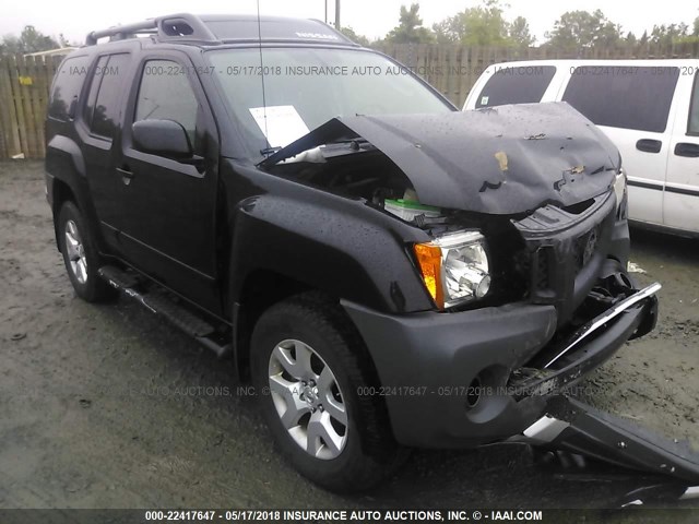 5N1AN0NW8AC520395 - 2010 NISSAN XTERRA OFF ROAD/S/SE BLACK photo 1