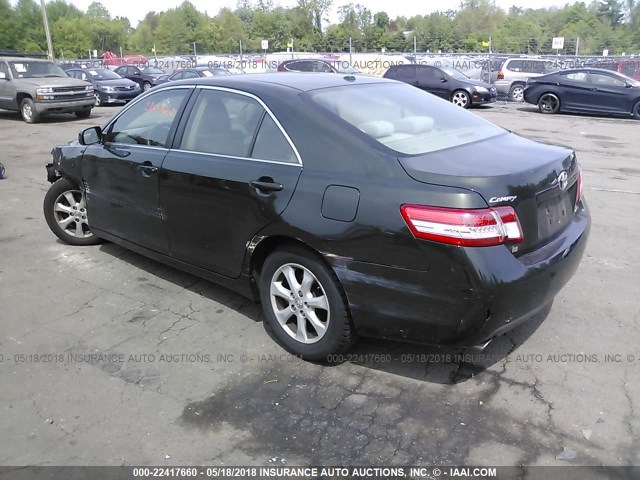 4T1BK3EK5AU598218 - 2010 TOYOTA CAMRY SE/LE/XLE GREEN photo 3