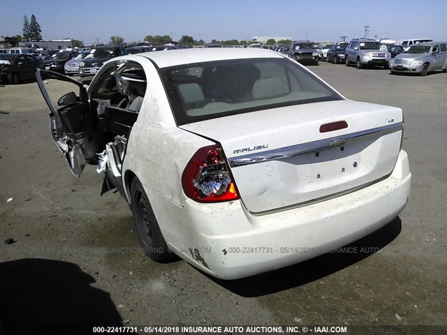 1G1ZS58F97F246908 - 2007 CHEVROLET MALIBU LS Ağ foto 3