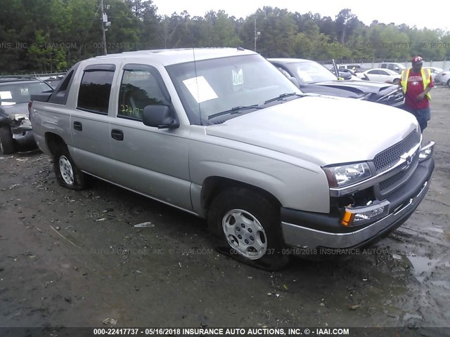 3GNEC12Z25G132914 - 2005 CHEVROLET AVALANCHE C1500 Pewter photo 1