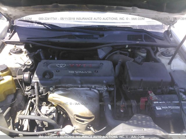 JTDBE32K220006721 - 2002 TOYOTA CAMRY LE/XLE/SE 白色 照片 10