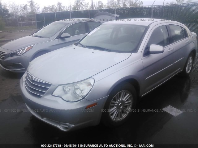 1C3LC56K97N681738 - 2007 CHRYSLER SEBRING TOURING SILVER photo 2