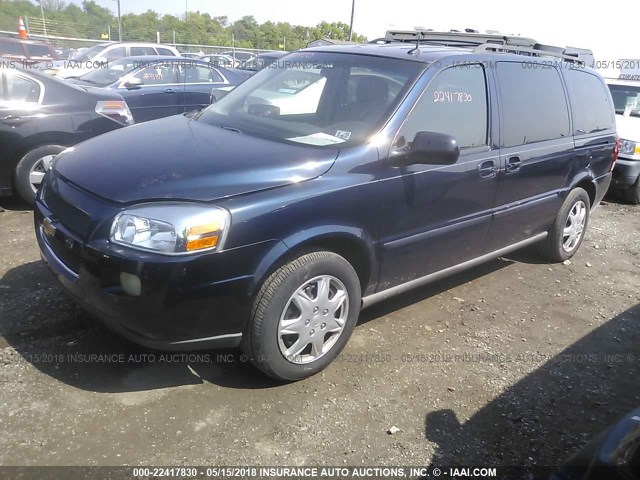 1GNDV23L45D264477 - 2005 CHEVROLET UPLANDER LS Dark Blue photo 2