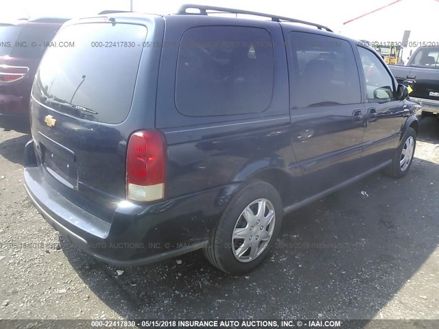 1GNDV23L45D264477 - 2005 CHEVROLET UPLANDER LS Dark Blue photo 4
