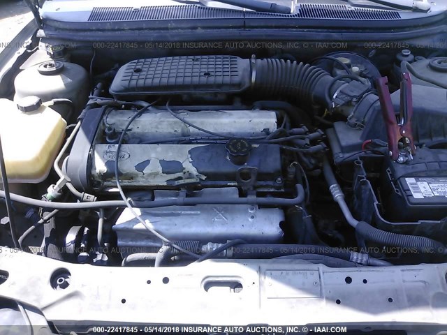 1FAFP663XXK134044 - 1999 FORD CONTOUR SE GREEN photo 10