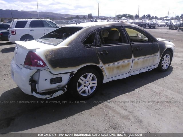 2G1WB5E34E1125740 - 2014 CHEVROLET IMPALA LIMITED LT WHITE photo 4