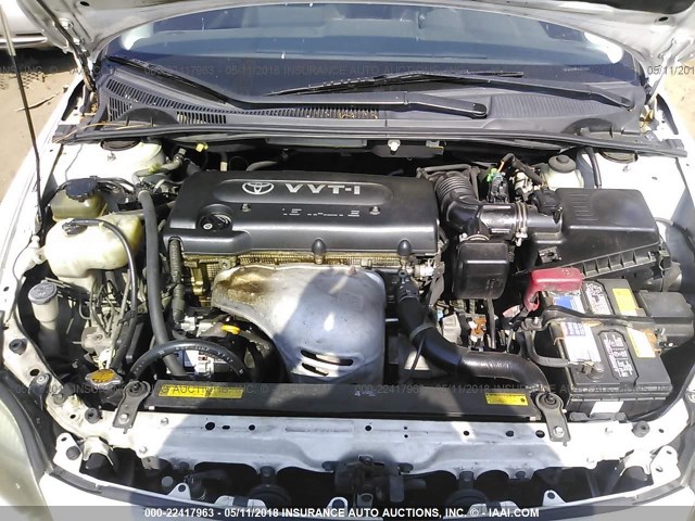 JTKDE167050032556 - 2005 TOYOTA SCION TC 白色 照片 10