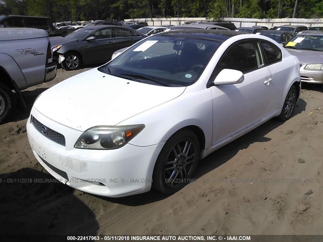 JTKDE167050032556 - 2005 TOYOTA SCION TC 白色 照片 2