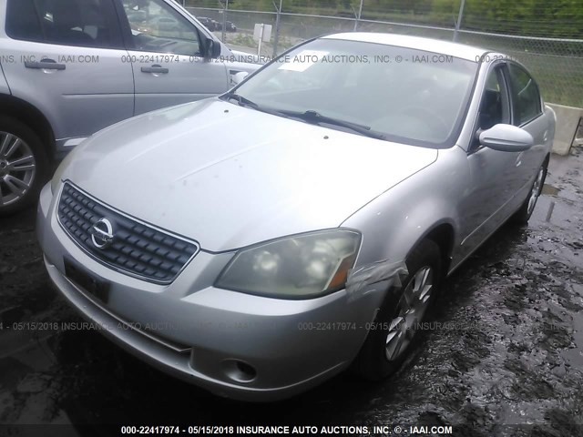 1N4AL11D45N460538 - 2005 NISSAN ALTIMA S/SL SILVER photo 2