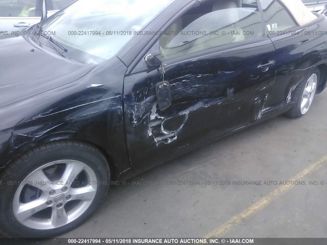 4T1FA38P96U074363 - 2006 TOYOTA CAMRY SOLARA SE/SLE Qara foto 6