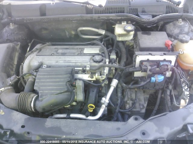 1G8AL55F96Z144733 - 2006 SATURN ION LEVEL 3 SILVER photo 10