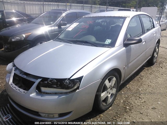 1G8AL55F96Z144733 - 2006 SATURN ION LEVEL 3 SILVER photo 2