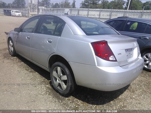 1G8AL55F96Z144733 - 2006 SATURN ION LEVEL 3 SILVER photo 3
