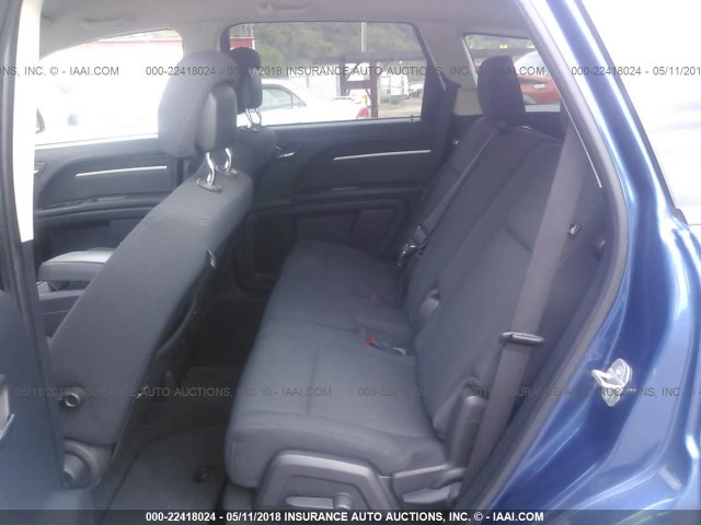 3D4PG5FV5AT117493 - 2010 DODGE JOURNEY SXT BLUE photo 8