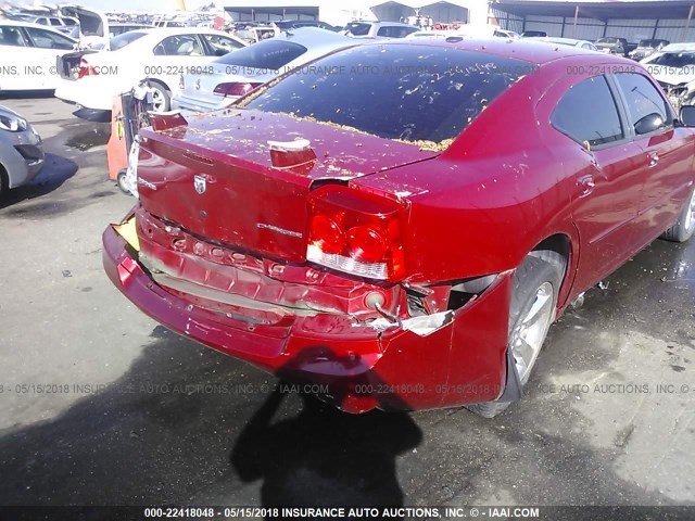 2B3CA9CV8AH280089 - 2010 DODGE CHARGER RALLYE RED photo 6