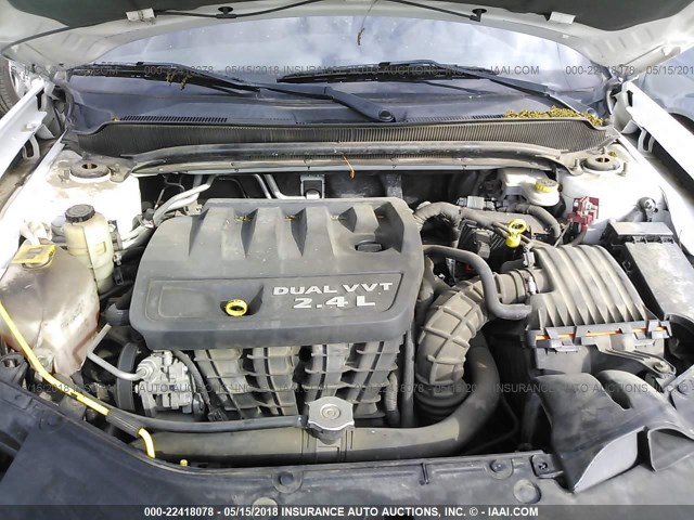 1B3BD4FB2BN579013 - 2011 DODGE AVENGER EXPRESS 白色 照片 10