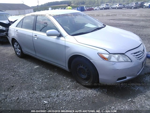 4T1BE46K99U322485 - 2009 TOYOTA CAMRY SE/LE/XLE SILVER photo 1