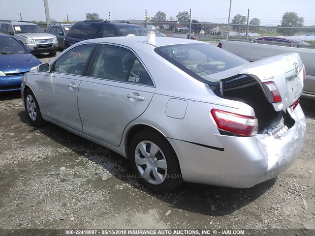 4T1BE46K99U322485 - 2009 TOYOTA CAMRY SE/LE/XLE SILVER photo 3