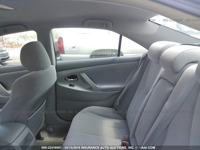 4T1BE46K99U322485 - 2009 TOYOTA CAMRY SE/LE/XLE SILVER photo 8