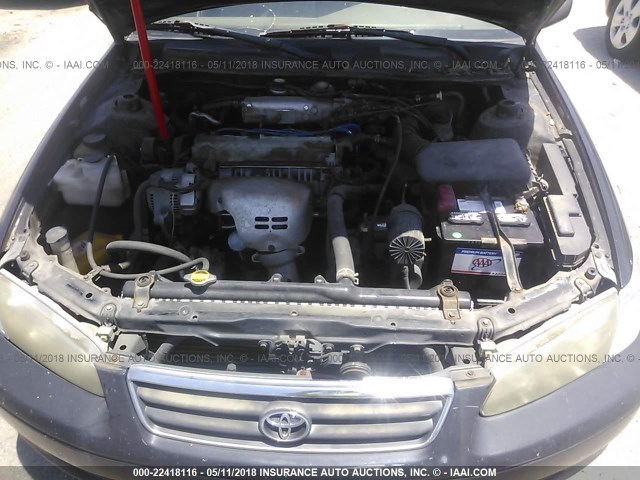 4T1BG22K2YU630410 - 2000 TOYOTA CAMRY CE/LE/XLE 黑色 照片 10